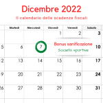 Bonus sanificazione società sportive: scadenza per la domanda il 7 dicembre 2022