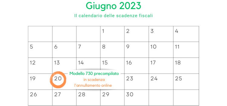 Modello 730/2023 precompilato: scadenza 20 giugno per l'annullamento online