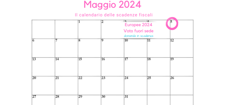 Elezioni europee, voto fuori sede: domanda in scadenza il 5 maggio 2024