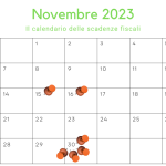 Scadenze fiscali novembre 2023: le date in calendario
