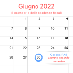 Domanda esonero canone RAI, la scadenza del 30 giugno 2022