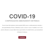 Rimborso atac, come fare domanda entro la scadenza del 30 settembre 2020