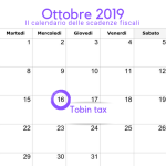 Tobin tax in scadenza il 16 ottobre 2019