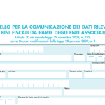 Scadenza modello EAS: 1° aprile, ultime ore per comunicare i dati