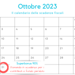 Superbonus 90 per cento: in scadenza il 31 ottobre la domanda per i contributi a fondo perduto