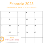 LIPE quarto trimestre 2022: la scadenza il 28 febbraio 2023