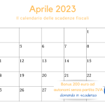 Bonus 200 euro autonomi senza partita IVA, domanda in scadenza il 30 aprile