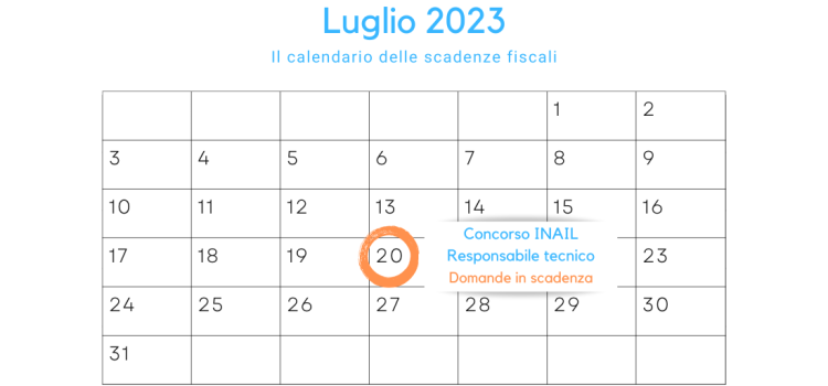 Concorso INAIL per responsabile tecnico di servizi tecnologici: in scadenza il 20 luglio