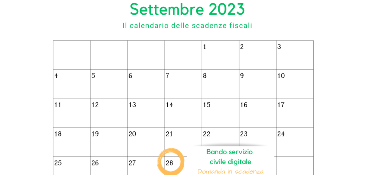 Bando servizio civile digitale: domanda in scadenza il 28 settembre