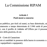 Concorso Ufficio del Processo, 3.946 funzionari: domanda in scadenza il 26 aprile