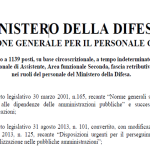 Concorso Ministero della Difesa 2023, nuove assunzioni: domanda in scadenza il 28 agosto