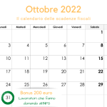 Bonus 200 euro, domanda in scadenza il 31 ottobre 2022