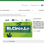 Bando Ri.Circo.Lo. della Regione Lombardia: tutti i dettagli nel webinar del 6 maggio 2024