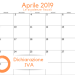 Scadenza dichiarazione IVA: termine ultimo il 30 aprile 2019