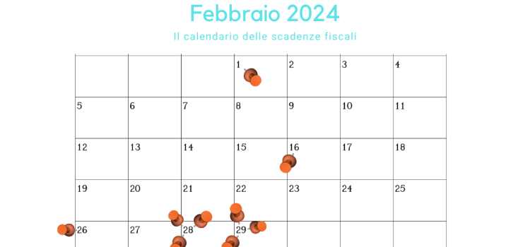 Scadenze fiscali febbraio 2024: dall'avvio della dichiarazione IVA alle LIPE, passando per IMU e rottamazione