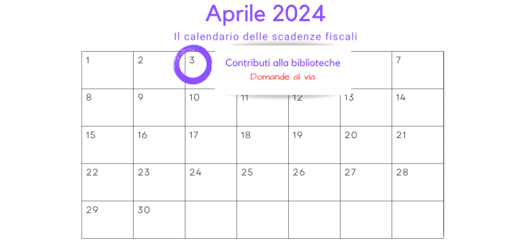Contributi alle biblioteche: domande al via dal 3 aprile ed entro il 3 maggio