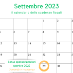 Bonus sponsorizzazioni sportive: domanda per il credito d'imposta in scadenza il 29 settembre