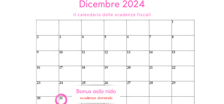 Bonus asilo nido: domanda già aperta fino al 31 dicembre 2024