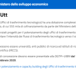 Trasferimento tecnologico, bando UIBM Mise: scadenza 14 febbraio 2020