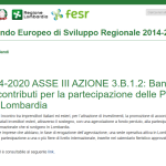 Fiere internazionali Lombardia, scadenza a esaurimento fondi per MPMI