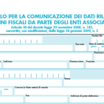Invio modello EAS, enti associativi: scadenza fissata al 31 marzo